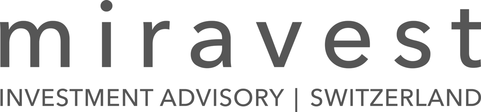 Miravest — Investment Advisory, Switzerland
